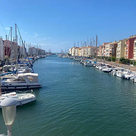 Spacieux 6 Couchages Clim Lägenhet Agde